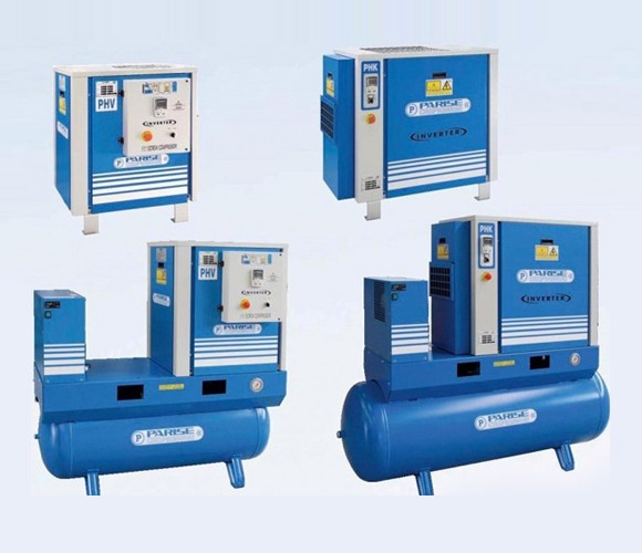 Different types of air compressors
